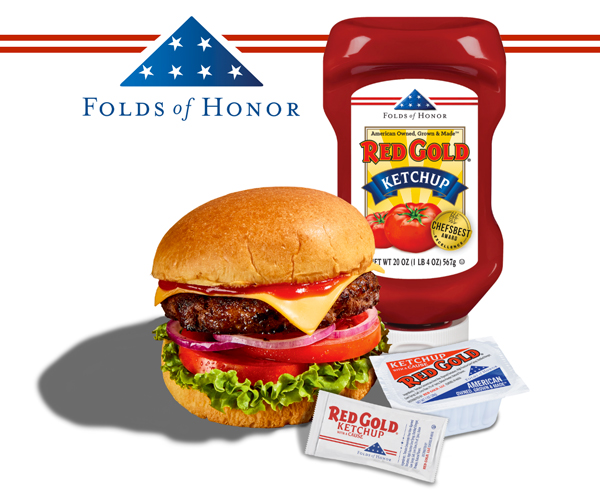 Why New Red Gold® Folds of Honor Ketchup Should Be on Your Tables