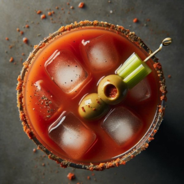 Sacramento® Tomato Juice holds best when mixed with liquor and ice.