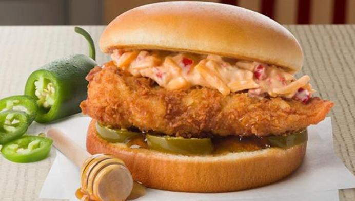 Chick-Fil-A’s Honey Pepper Pimiento Chicken Sandwich, $5.49