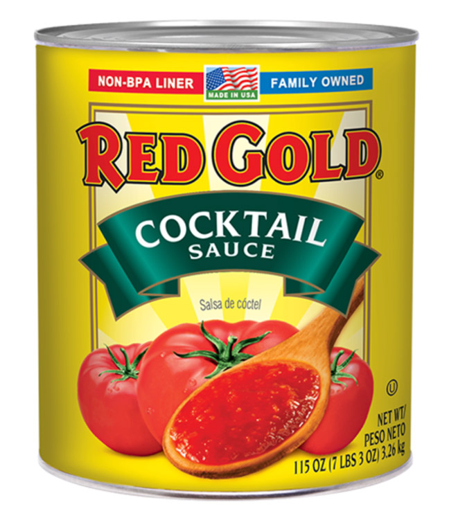 Red Gold’s #10 Cocktail Sauce is loved by operators for back-of-house usage.