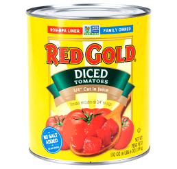 REDBQ9B_Red Gold NSA Diced Tomatoes