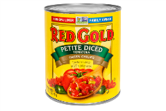 REDBK2R_Red Gold Diced w Green Chilies