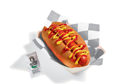 Hot Dog with Spicy Ketchup