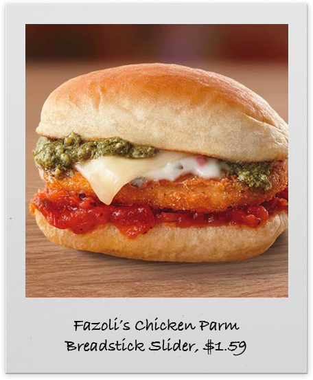 Fazoli’s-Chicken Parm Breadstick