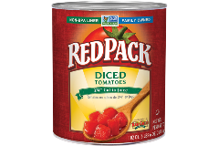 RPKBQ99_RedPack_DicedTomatoes3_4CutInJuice_#10Can_102OZ_Foodservice