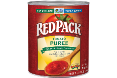 RPKH69X_RedPack_TomatoPuree_1.06SpecificGravityExtraHeavy_#10Can_106OZ_Foodservice